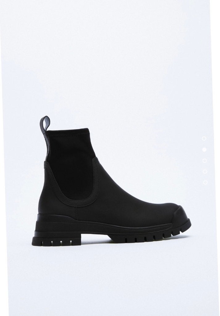 ZARA wax / elastische sok enkellaarsje maat 37, Lage of Enkellaarzen, Nieuw, Ophalen of Verzenden, Zara