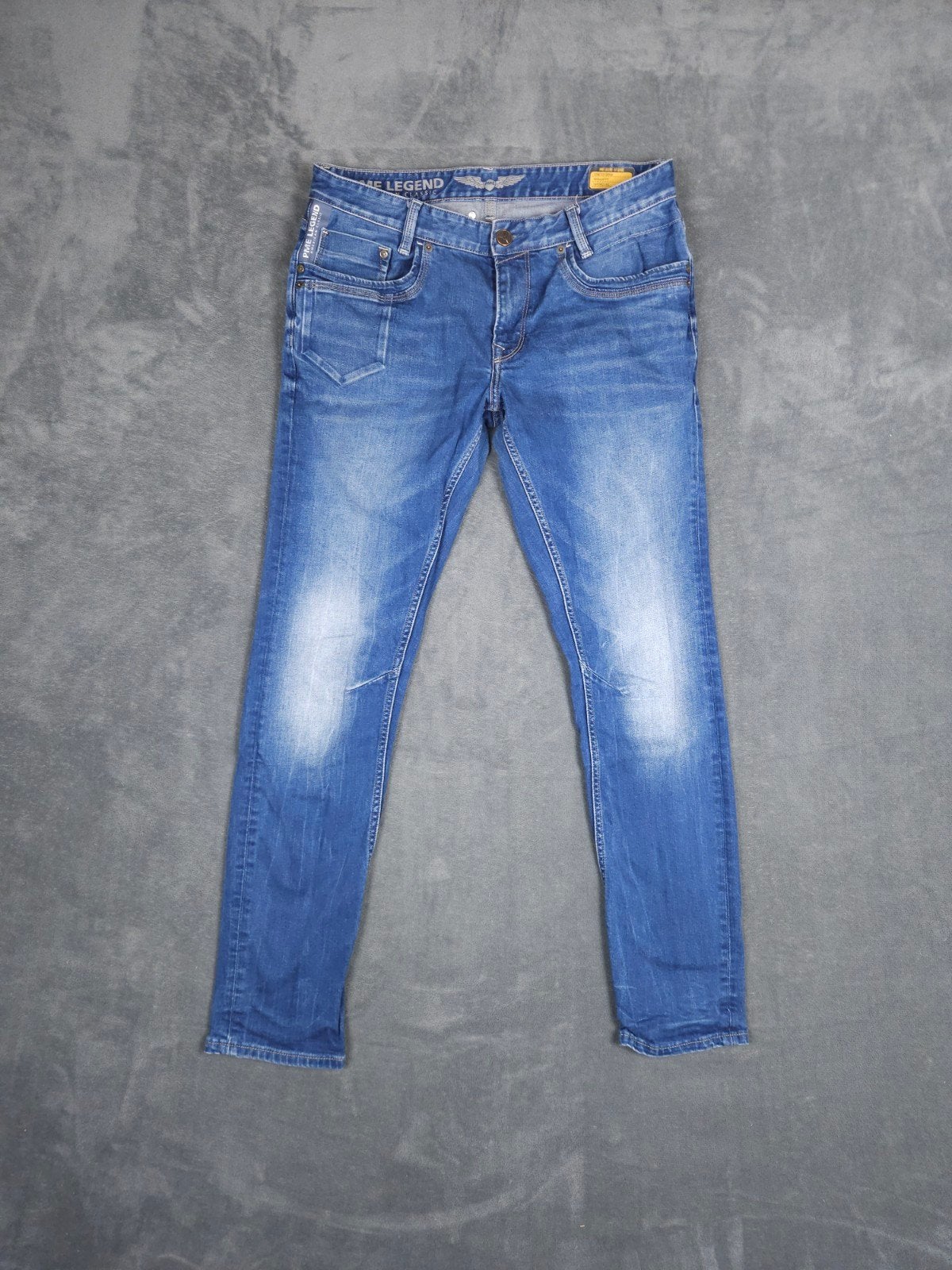 Pme Legend Broek Skyhawk W35 L34 Regular Fit Blauw ., ., Zo goed als nieuw, ., W33 - W34 (confectie 48/50)