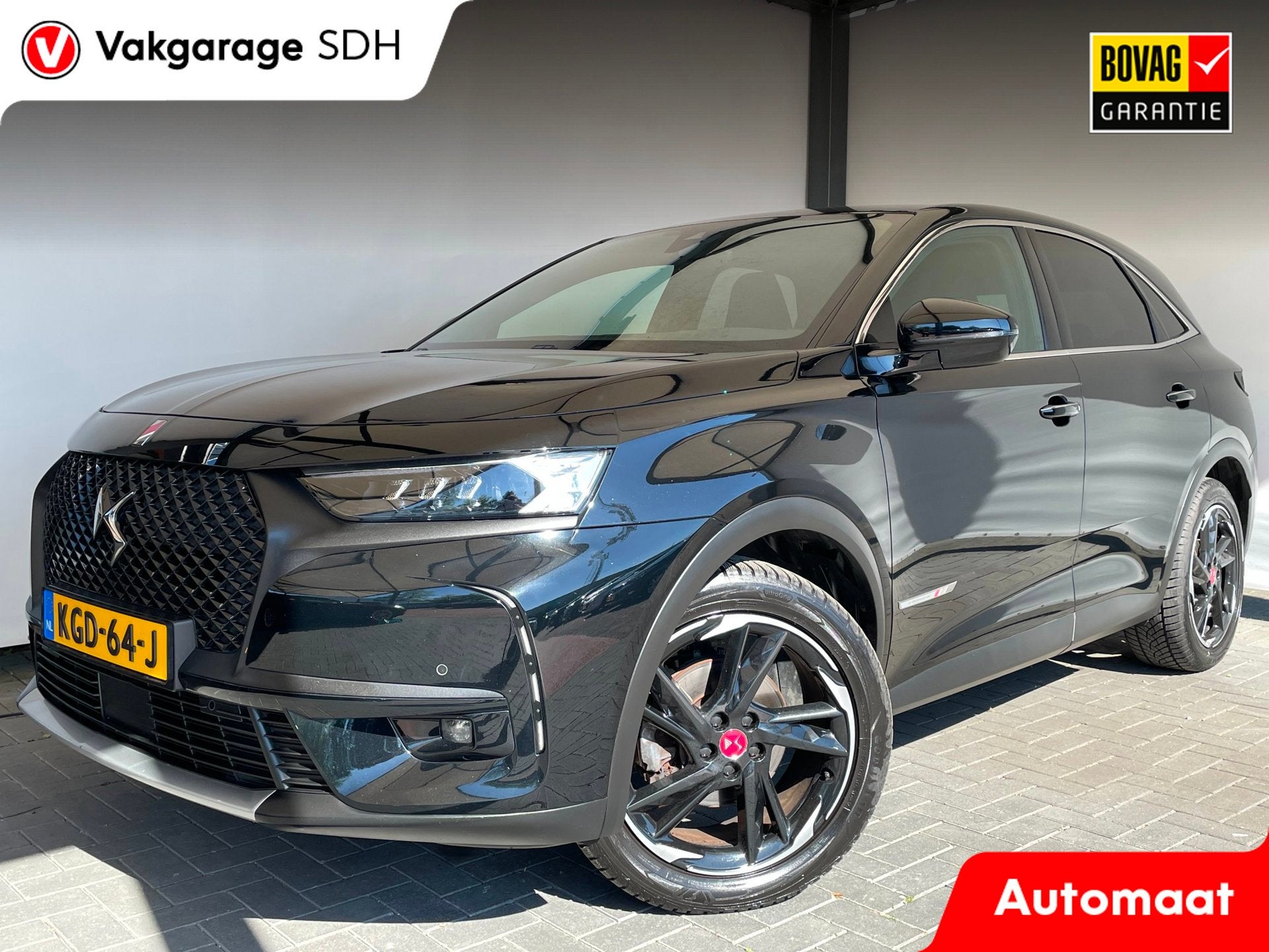 DS 7 Crossback 1.2 PureTech Performance Line|Automaat|Trekha, Auto's, Automatische klimaatregeling, 15 km/l, Gebruikt, Euro 6