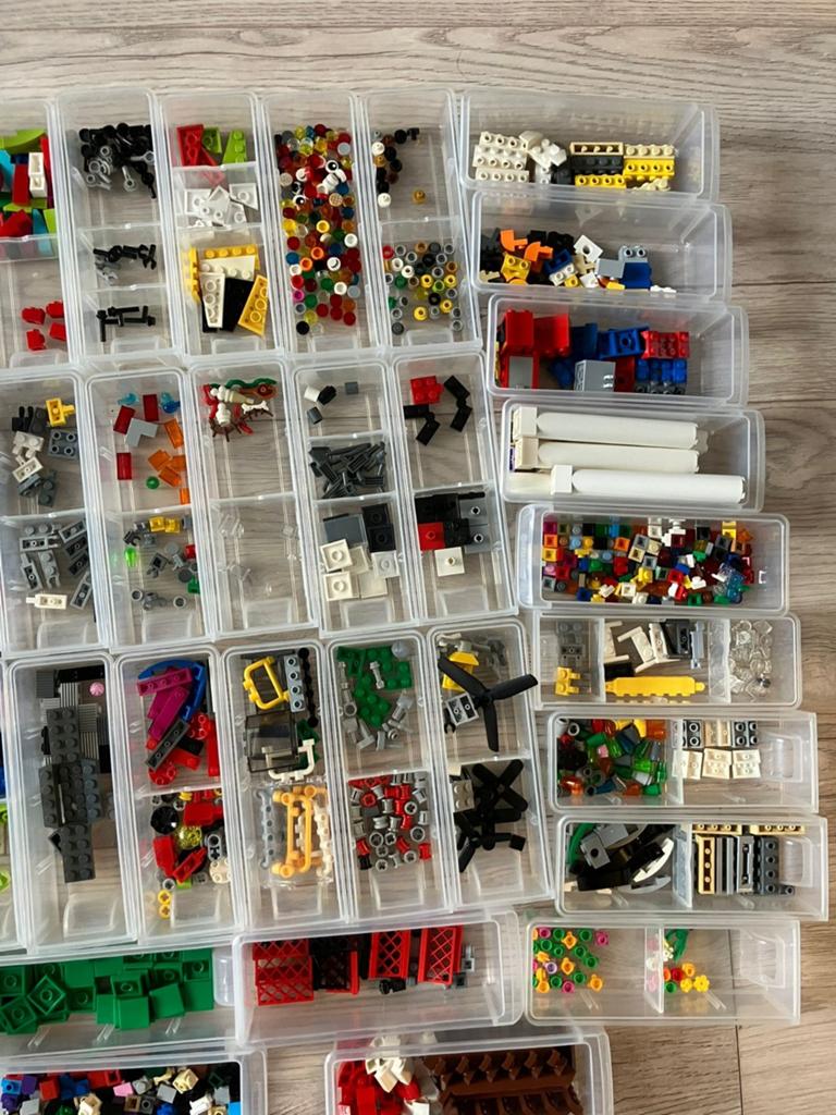 Partij LEGO met complete sets en losse stenen, Overige thema's, Lego, Overige typen, Ophalen of Verzenden