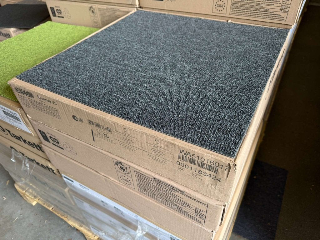Desso Essence 9502 Grijs 50x50cm tapijttegels nieuw, Niet ingevuld, Niet ingevuld, Nieuw, Geel