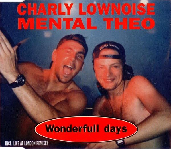 Charly Lownoise  Mental Theo :Wonderfull Days Maxi CD single, Maxi-single, Ophalen of Verzenden, Zo goed als nieuw, 1 single