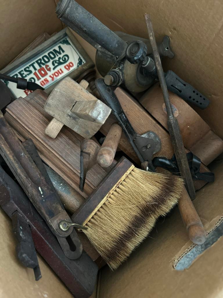 Vintage gereedschap en curiosa - Diverse items, Ophalen of Verzenden