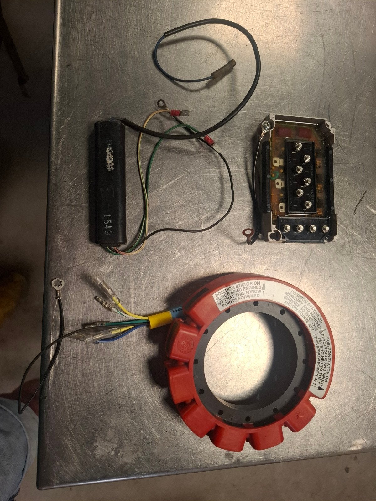 Mercury stator en switchboard, Ophalen of Verzenden, Nieuw, Motor en Techniek, Motorboot