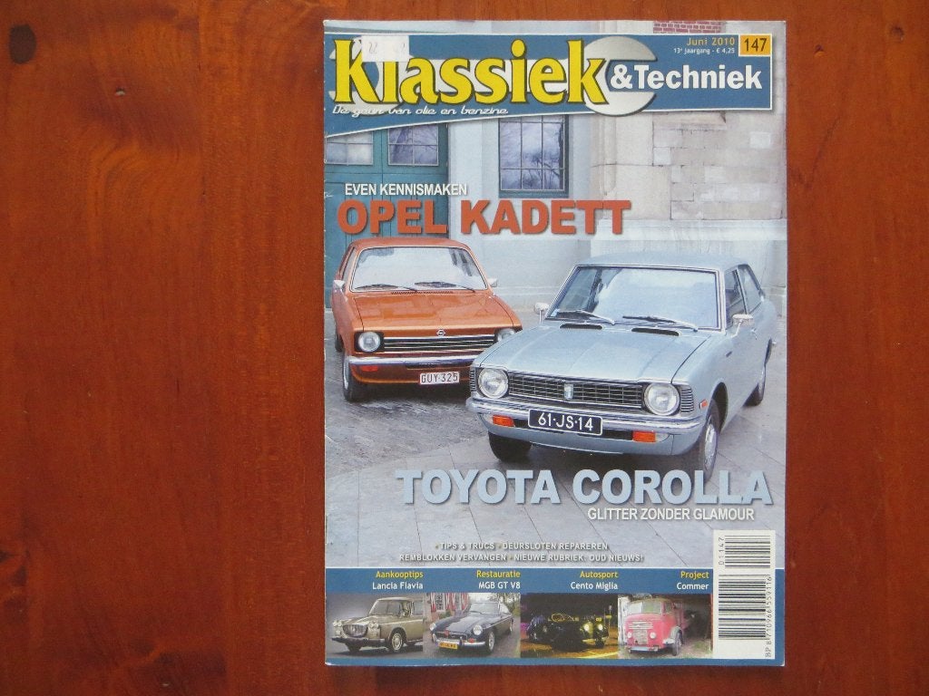 Klassiek & Techniek 147 Opel Kadett C 1200 N, Toyota Corolla, Boeken, Ophalen of Verzenden, Nieuw, Opel