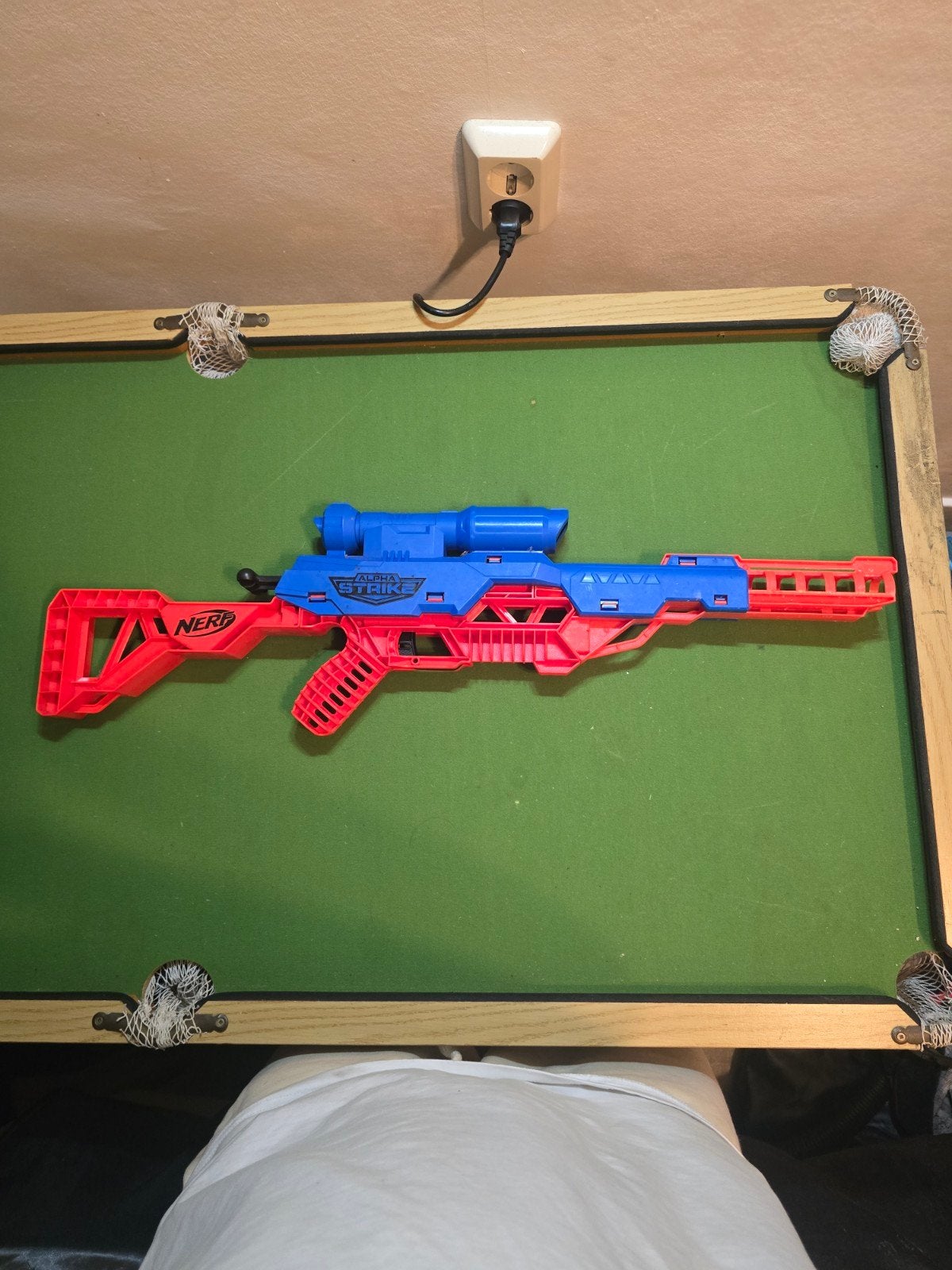 Nerf Alpha Strike Blaster Speeder CS-10, Ophalen of Verzenden, Zo goed als nieuw, Jongen of Meisje