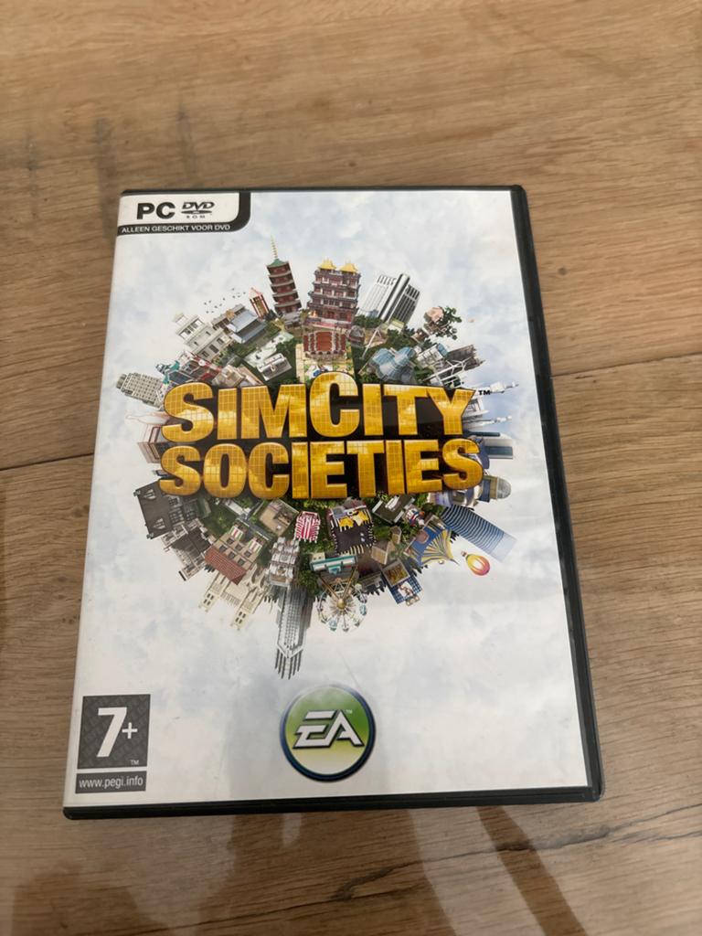 SimCity Societies PC DVD - Bouw je eigen steden, Spelcomputers en Games, 1 speler, Ophalen of Verzenden, Zo goed als nieuw, Vanaf 7 jaar