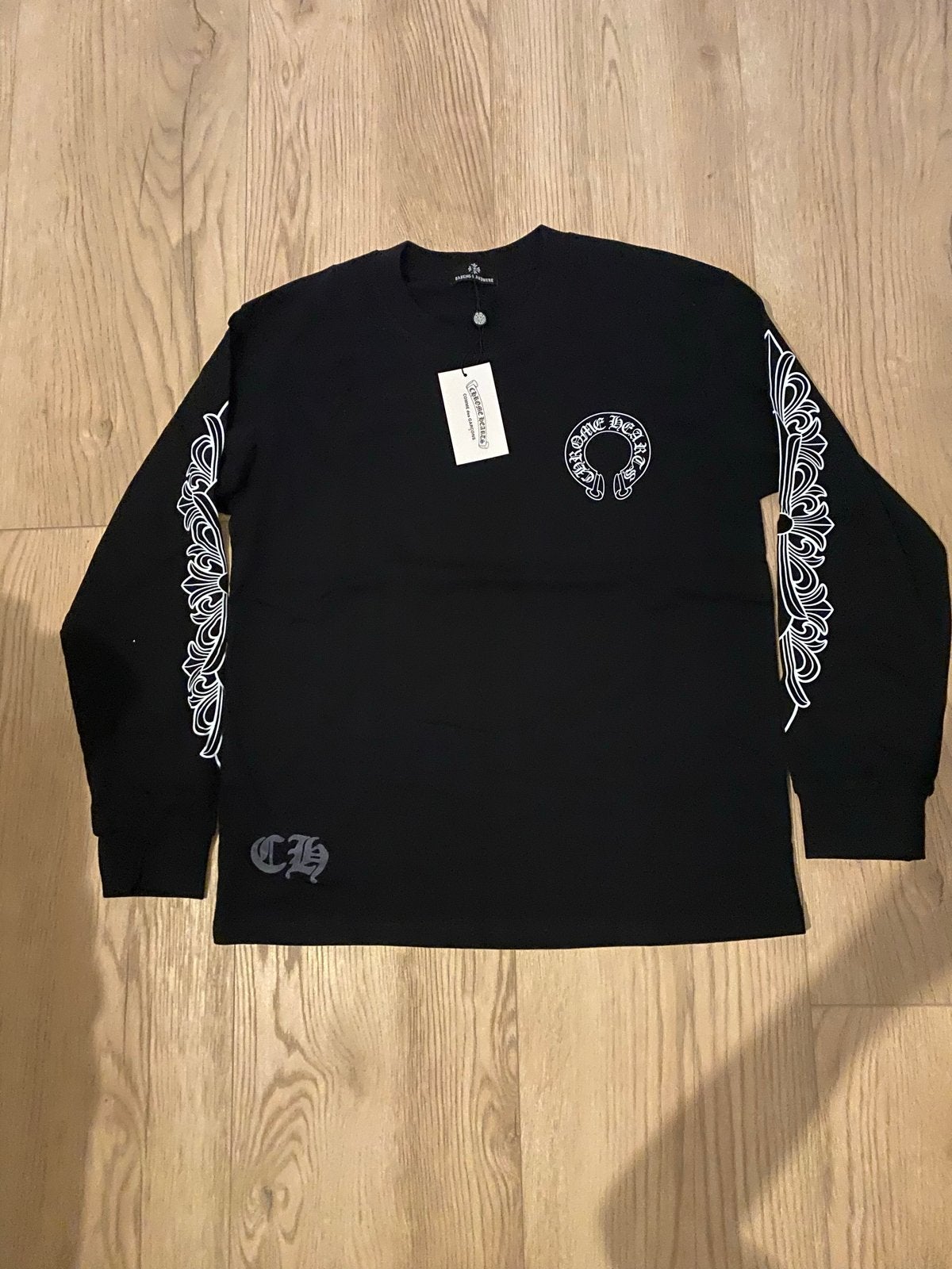 Chrome Hearts x Comme des Garçons Longsleeve Zwart, Verzenden, Nieuw, Maat 46 (S) of kleiner, Zwart