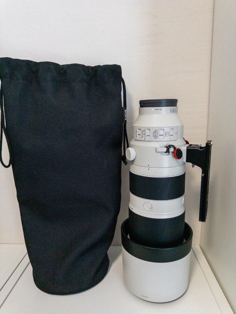 Sony FE 200-600mm F5.6-6.3 G OSS + Leofoto Foot SF-02N, Sony E-mount, Sony, Zo goed als nieuw, Statiefgondel