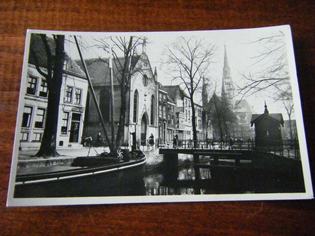 Z41 - Gouda - Gouwe - RK Kerk - 1949 - Mooi/Oud, Ophalen of Verzenden, 1940 tot 1960, Zuid-Holland