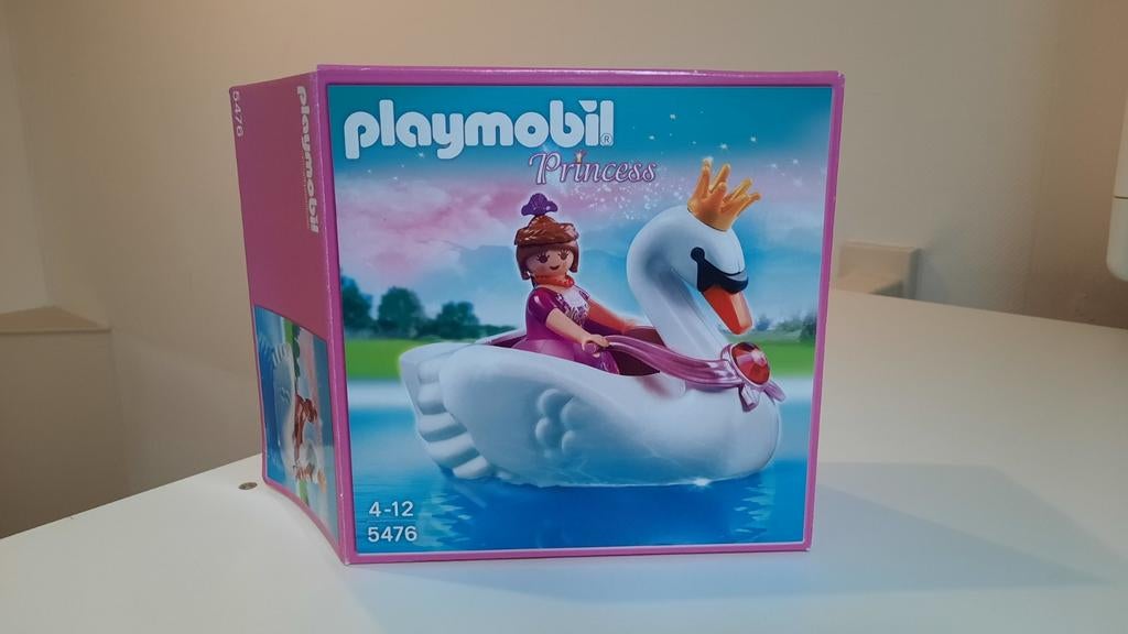 Playmobil princess speelset prinses met zwanenboot 5476, Kinderen en Baby's, Speelgoed | Playmobil, Ophalen of Verzenden, Zo goed als nieuw