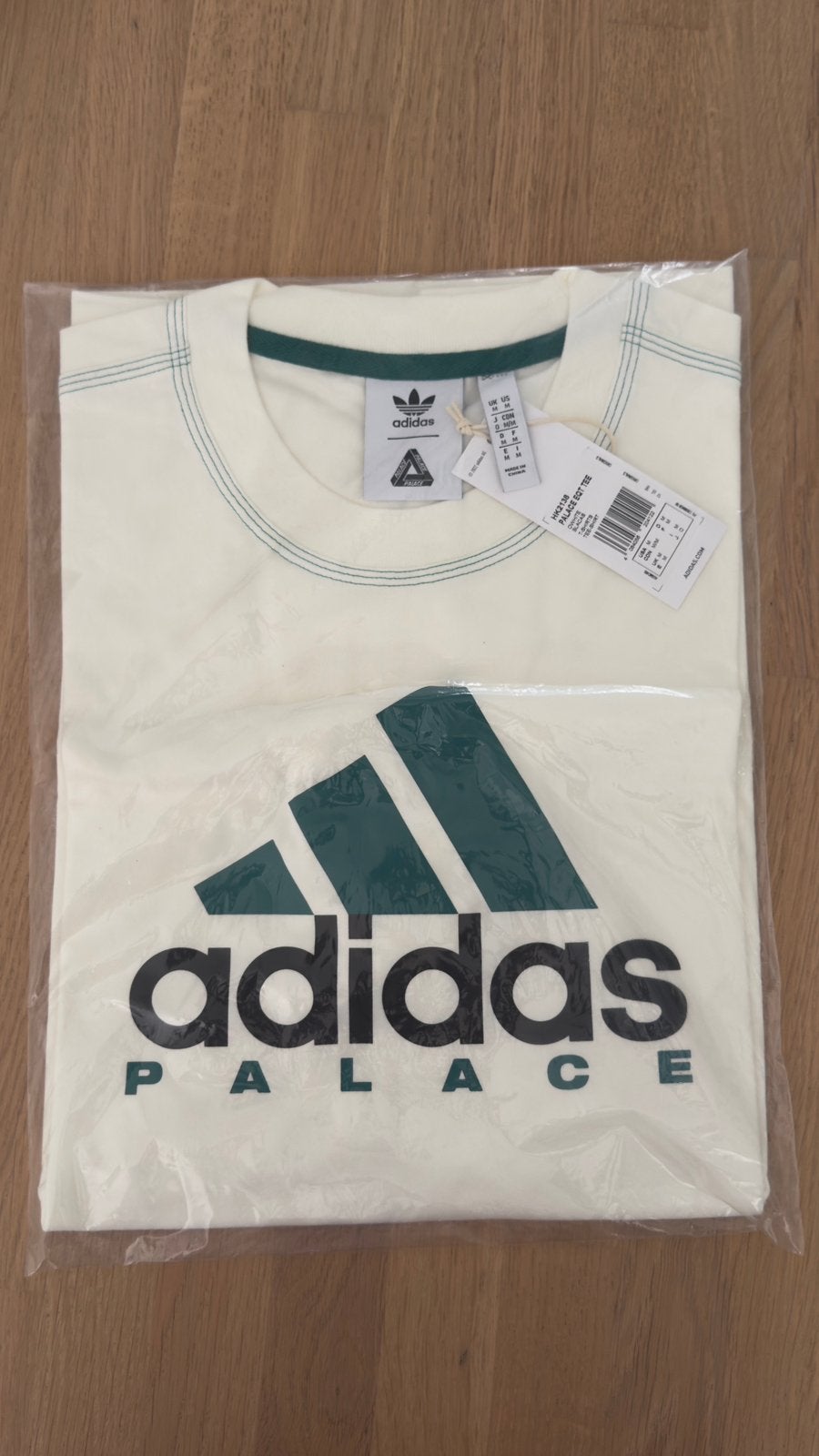 Palace x Adidas EQT t-shirt | M, Ophalen of Verzenden, Nieuw, Maat 48/50 (M), Wit