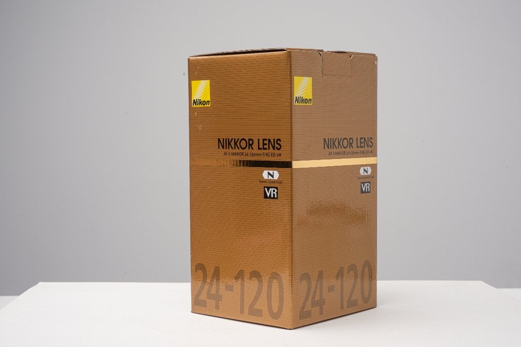 NIEUWE Nikon AF-S 24-120mm F4 ED nieuw in doos van 22/9/2026, Ophalen of Verzenden, Zonnekap, Nieuw, Nikon