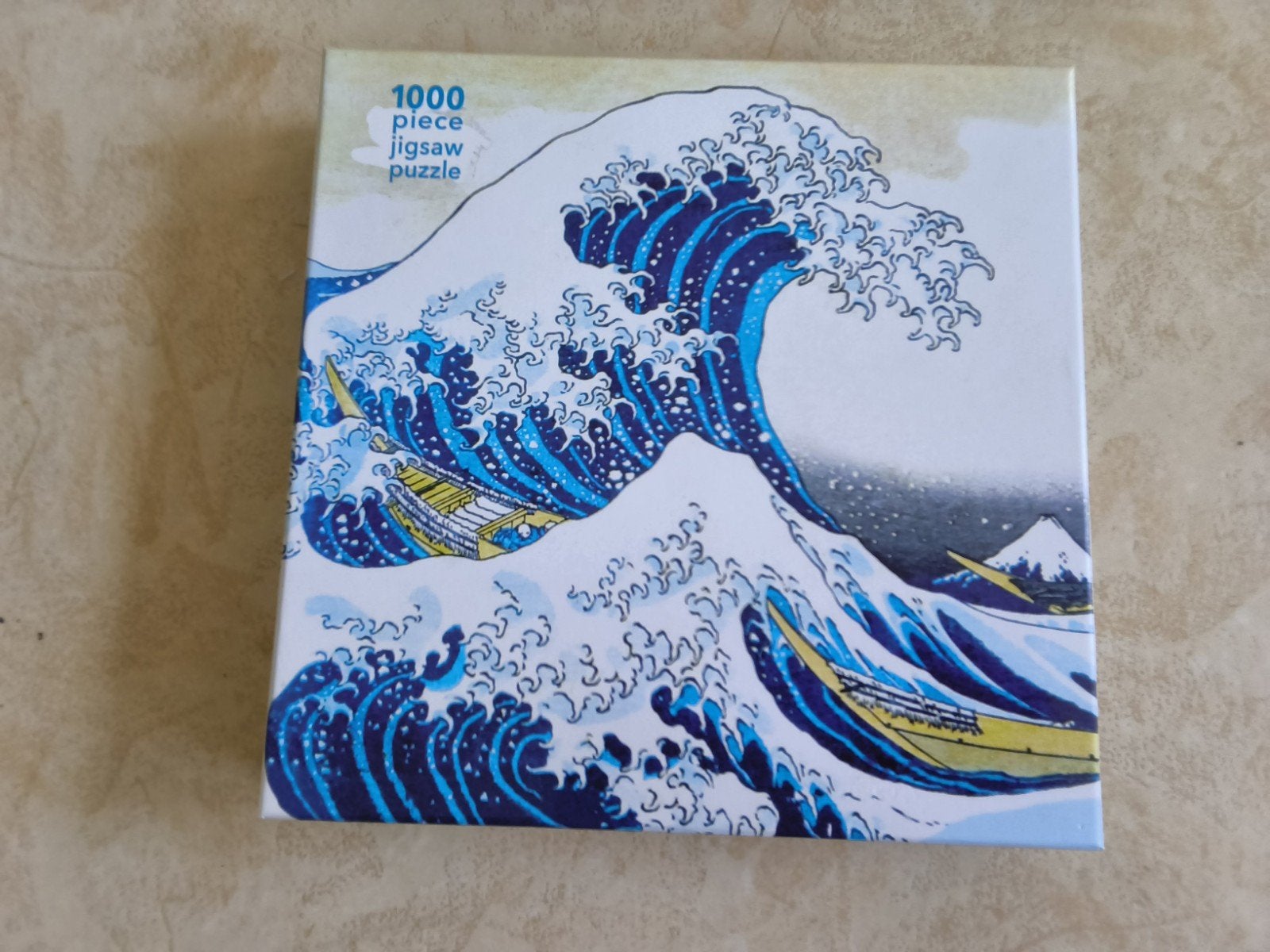 The Great Wave Hokusai 1000 stukjes legpuzzel, Ophalen of Verzenden