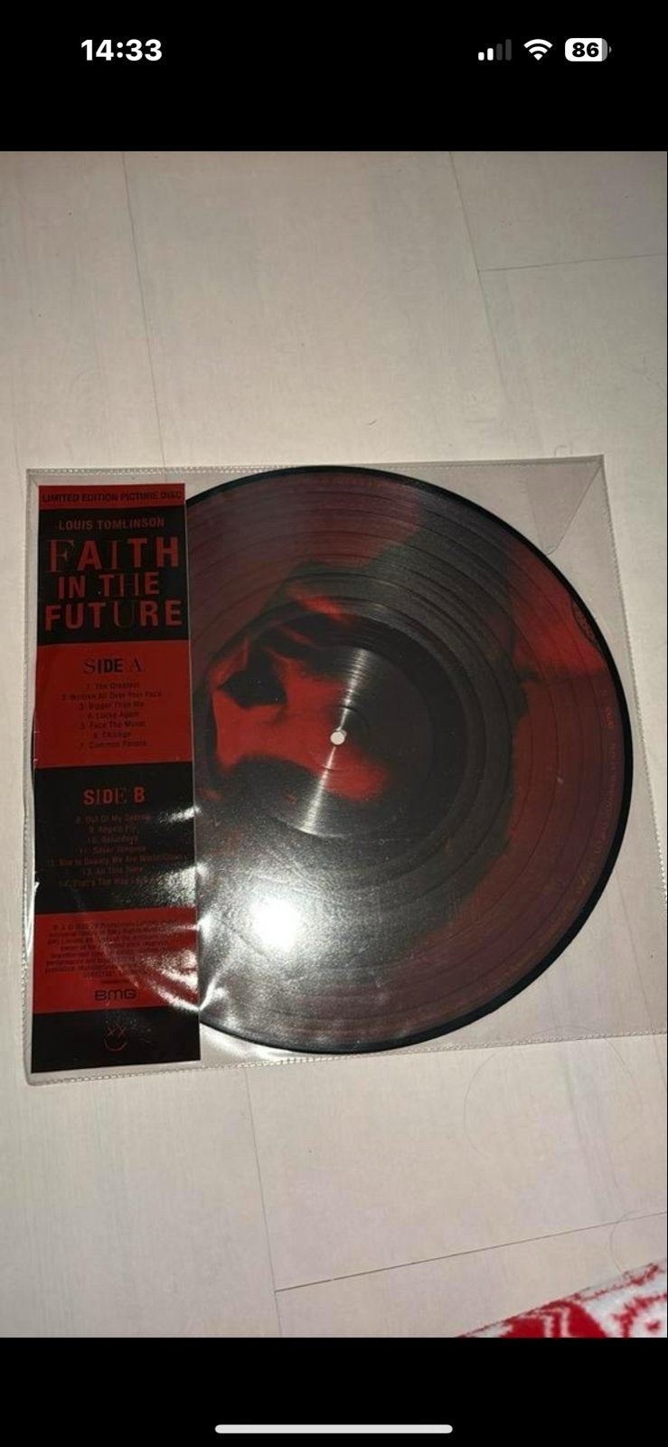 Louis Tomlinson - Faith in the Future (Limited Edition), Cd's en Dvd's, Vinyl | Pop, LP, Pop, Ophalen of Verzenden, Zo goed als nieuw
