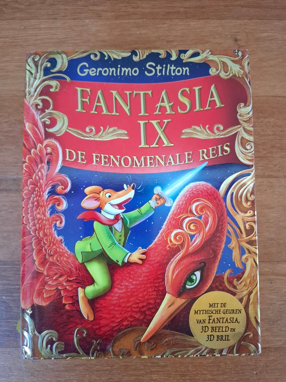 Geronimo Stilton - Fantasia IX: De Fenomenale Reis, Boeken, Ophalen of Verzenden, Gelezen, Geronimo Stilton
