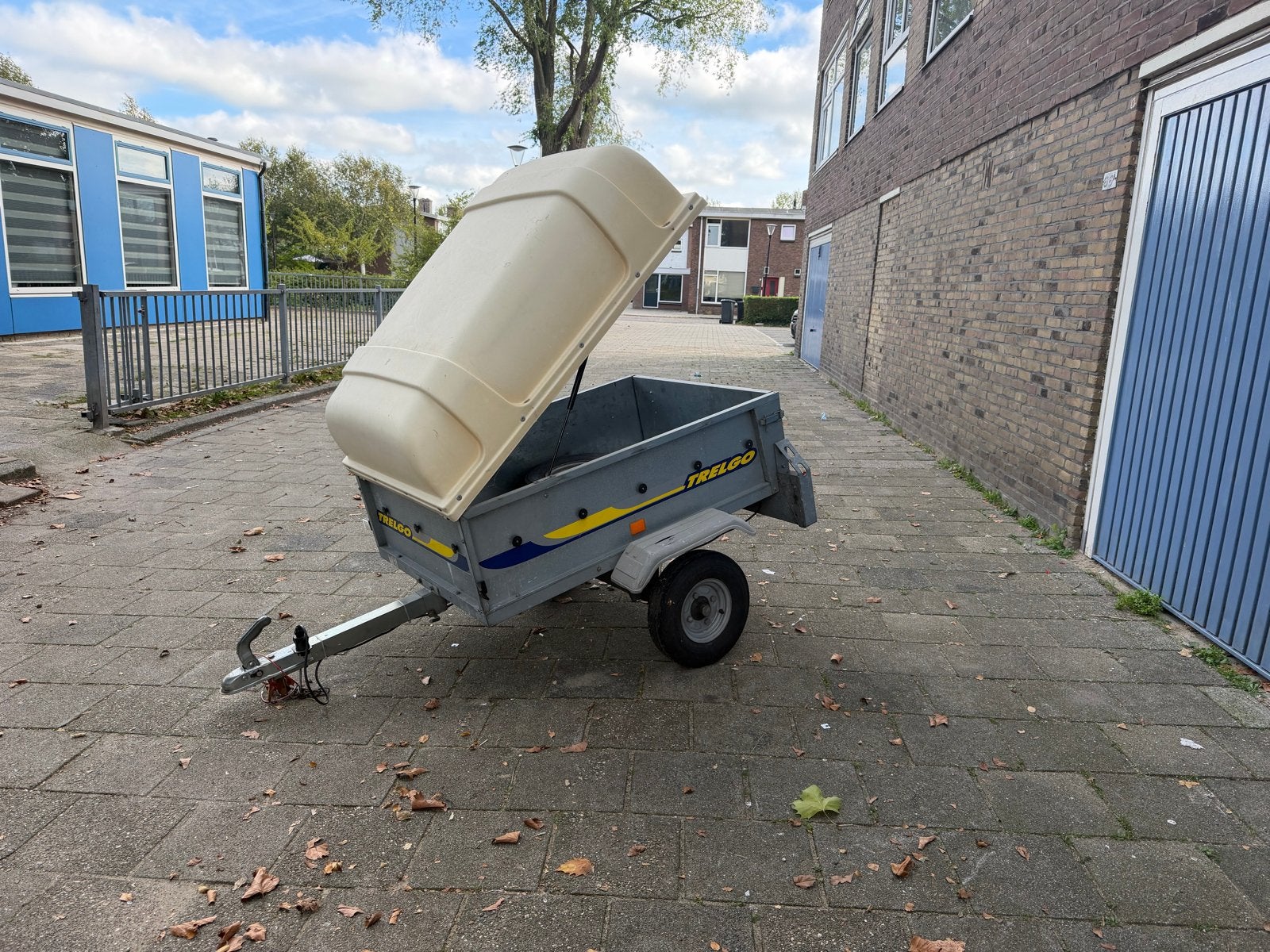 Trelgo aanhangwagen met kap, Auto diversen, Ophalen, Gebruikt
