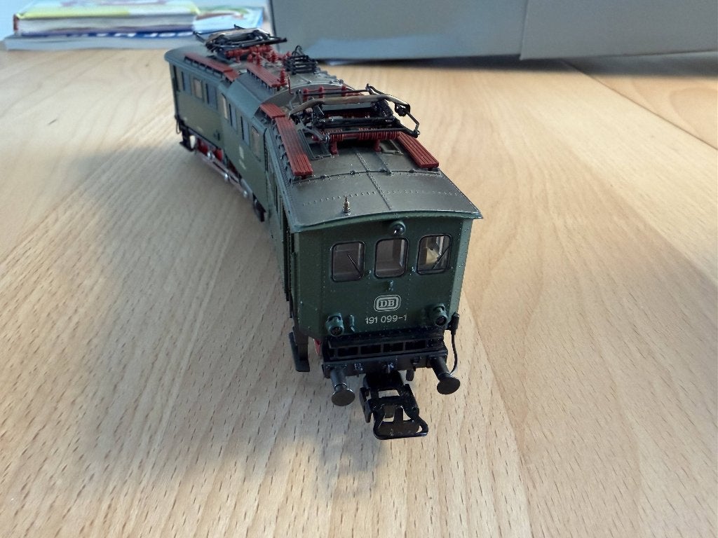 Marklin 3629 nieuw H0 BR191 elektrische locomotief digitaal, Wisselstroom, Locomotief, Nieuw, Ophalen of Verzenden