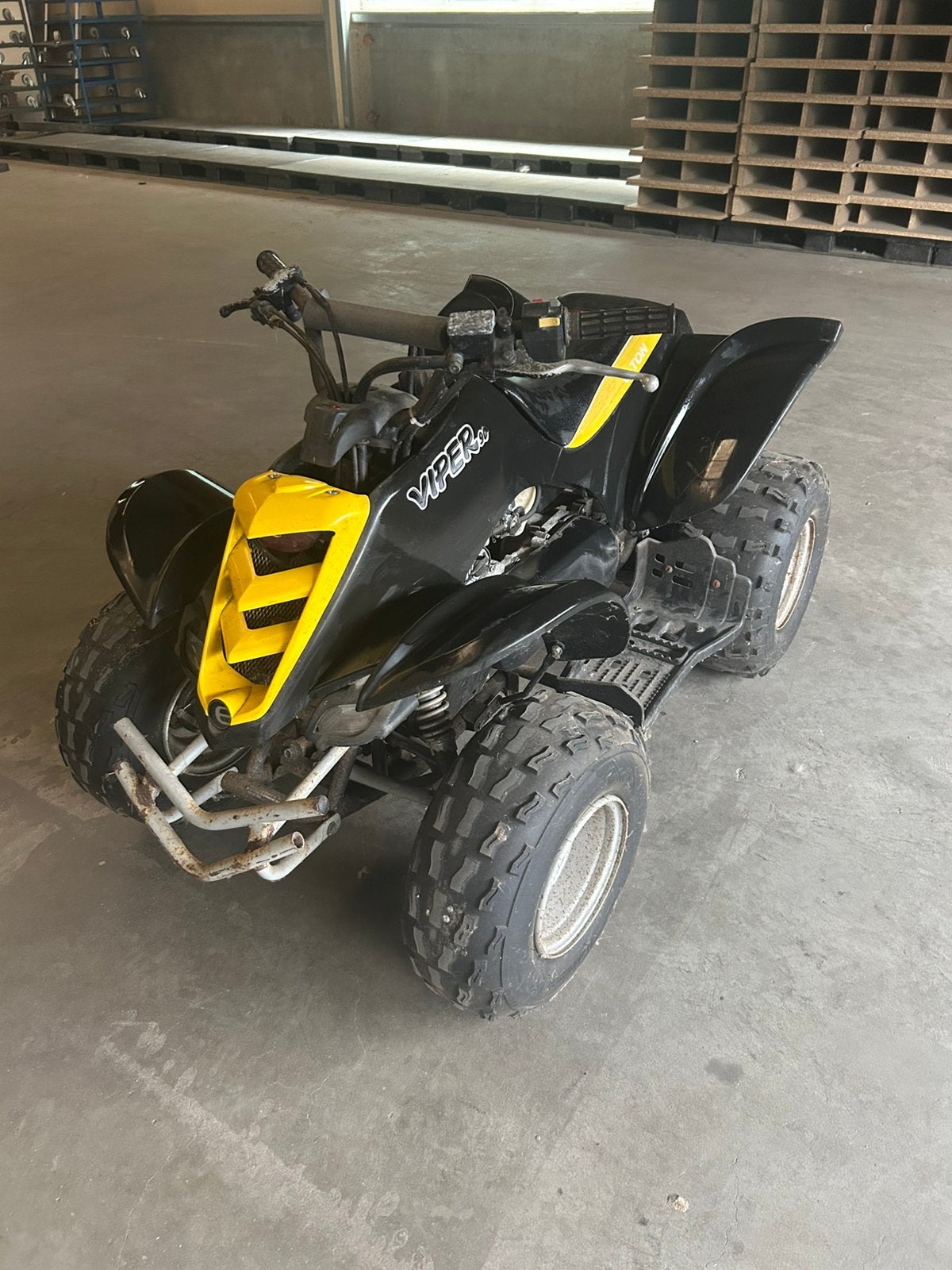 E-Ton Viper 90R Quad / ATV – Opknapper / Te Ruil, Fietsen en Brommers, Ophalen of Verzenden