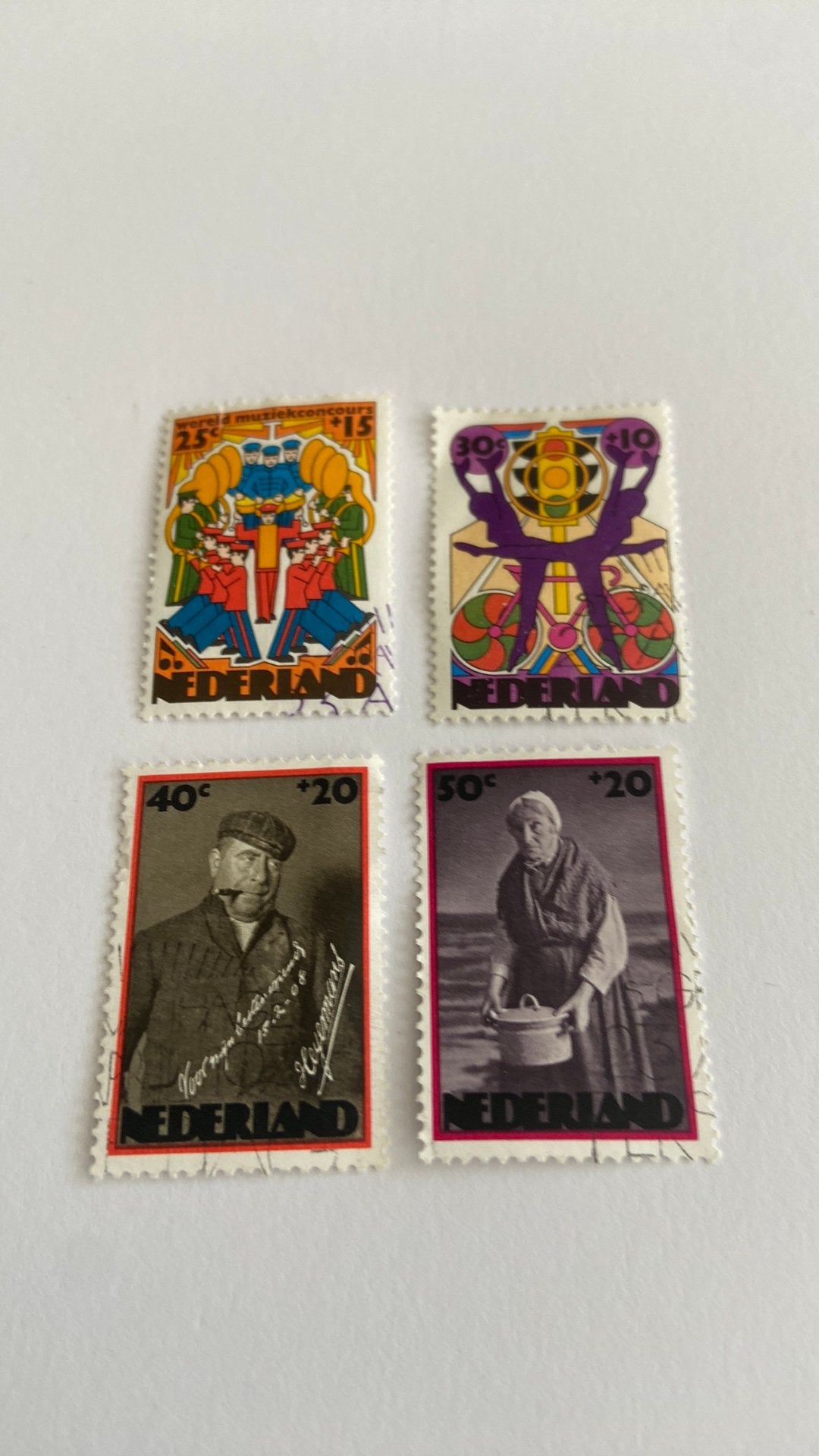Nederland, Postzegels en Munten, Postzegels | Nederland, Ophalen of Verzenden, Gestempeld