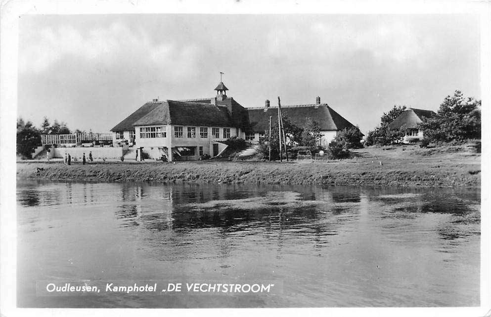 304-092-013 Oudleusen Kamphotel De Vechtstroom, Ophalen of Verzenden, Voor 1920, Overijssel