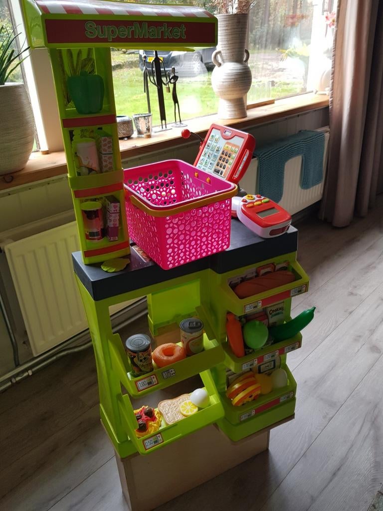 Speelgoed keuken, Ophalen