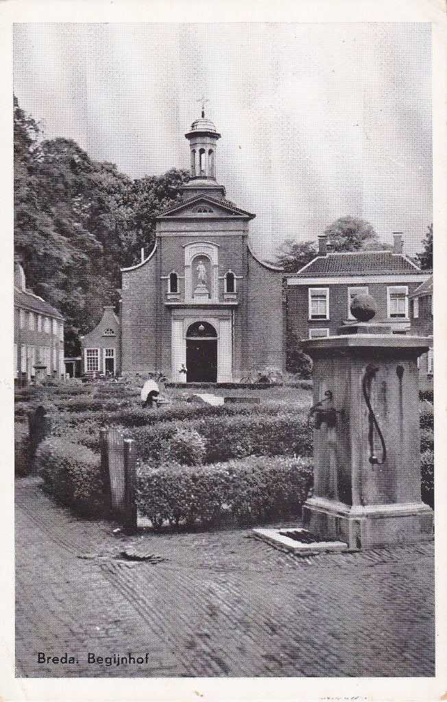01568 Breda - Begijnhof - gel. 1960, Verzenden, 1960 tot 1980, Gelopen, Noord-Brabant