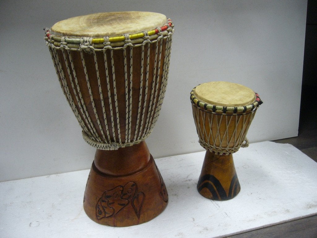 djembe afrikaanse trommel, Muziek en Instrumenten, Ophalen of Verzenden, Gebruikt, Trommel
