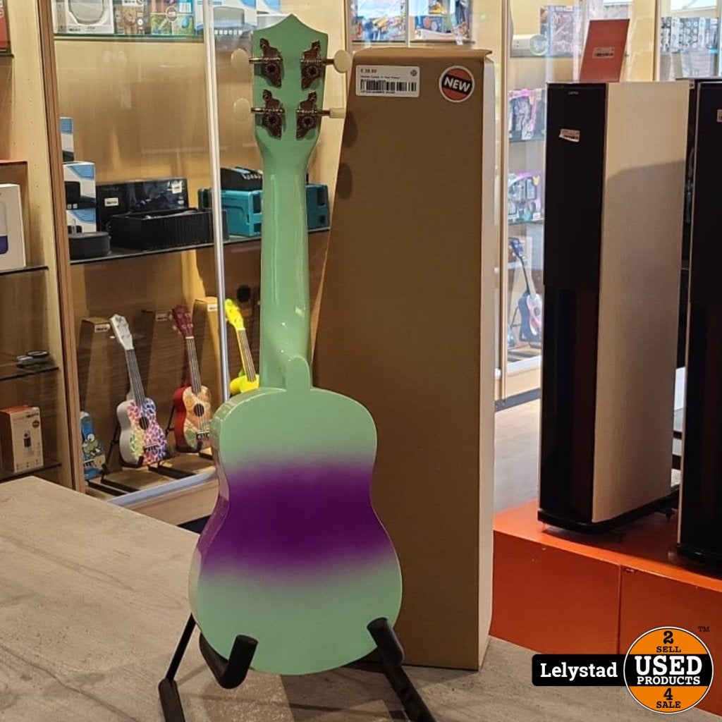 Ukelele Calista 21 Dual Colour Mint/Purple | Nieuw, Flex Ltd., Gebruikt, https://flex.com/contact-us, Nobelstraat 10, 5807 GA Oostrum LB, Limburg, Nederland