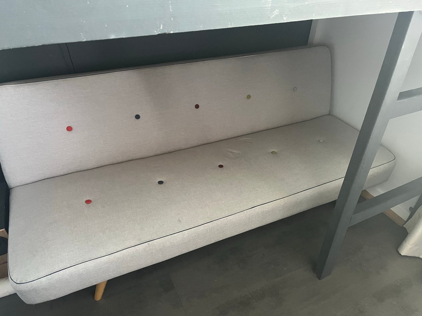 Eenpersoons slaapbank, Ophalen, Gebruikt, 150 tot 200 cm, Tweepersoons