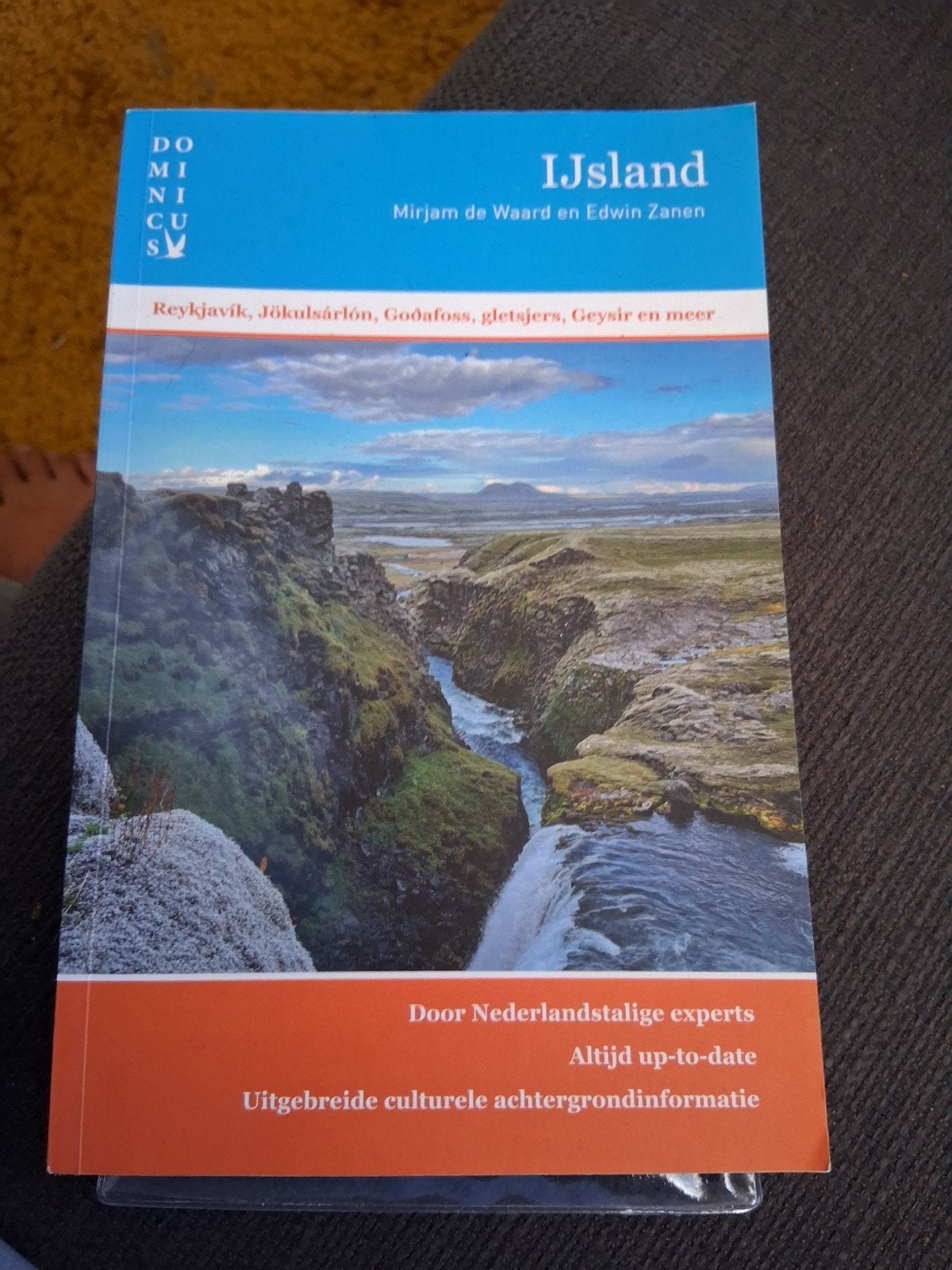 IJsland reisgids Dominicus + landkaart (gratis), Ophalen of Verzenden