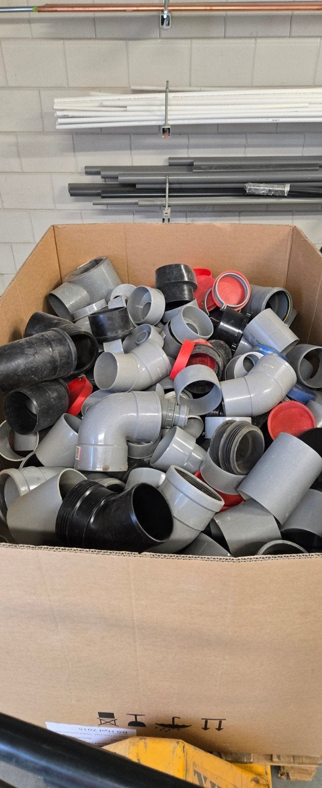 pvc hulpstukken 125, 110, 100, 80 en 75mm, Ophalen of Verzenden