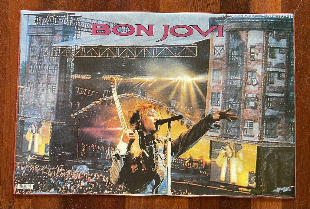 Bureau onderlegger Bon Jovi, Ophalen of Verzenden, Nieuw