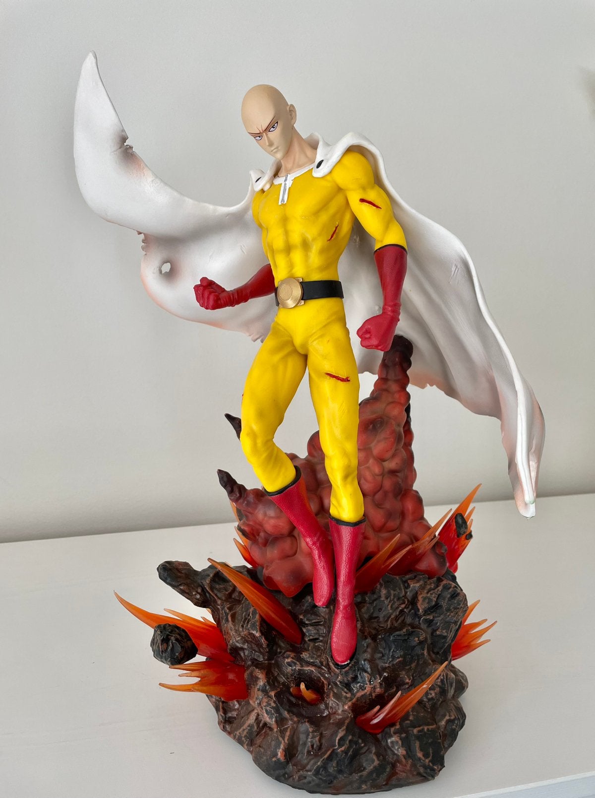 One Punch Man figure Saitama, Ophalen of Verzenden, Zo goed als nieuw