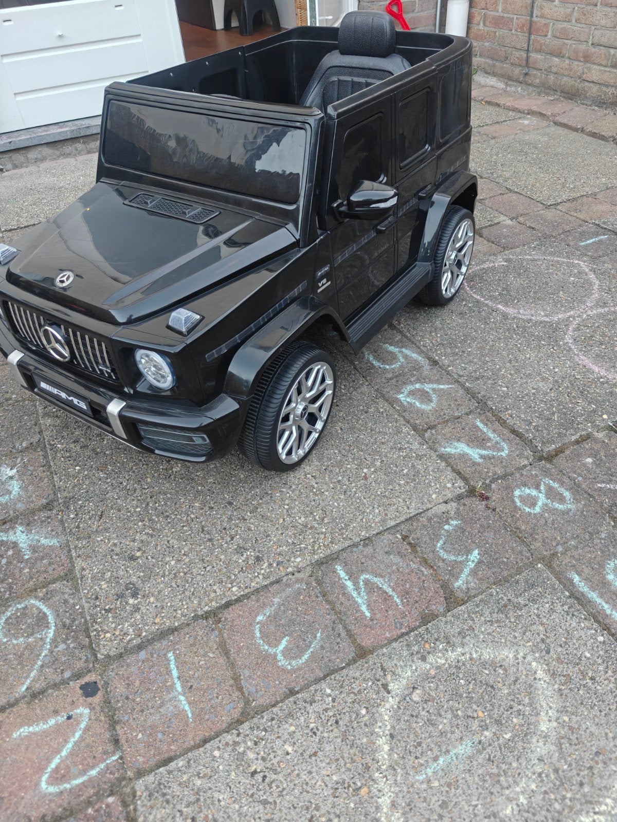 Mercedes G63 AMG elektrische kinderauto, Ophalen, Zo goed als nieuw, Overige typen