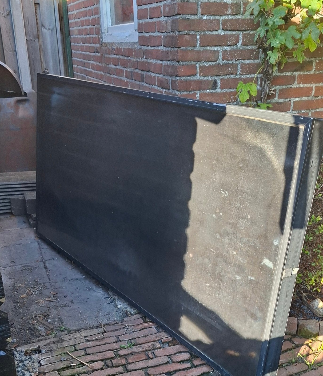 Gebruikte zonnecollector voor warm water, Ophalen, Gebruikt