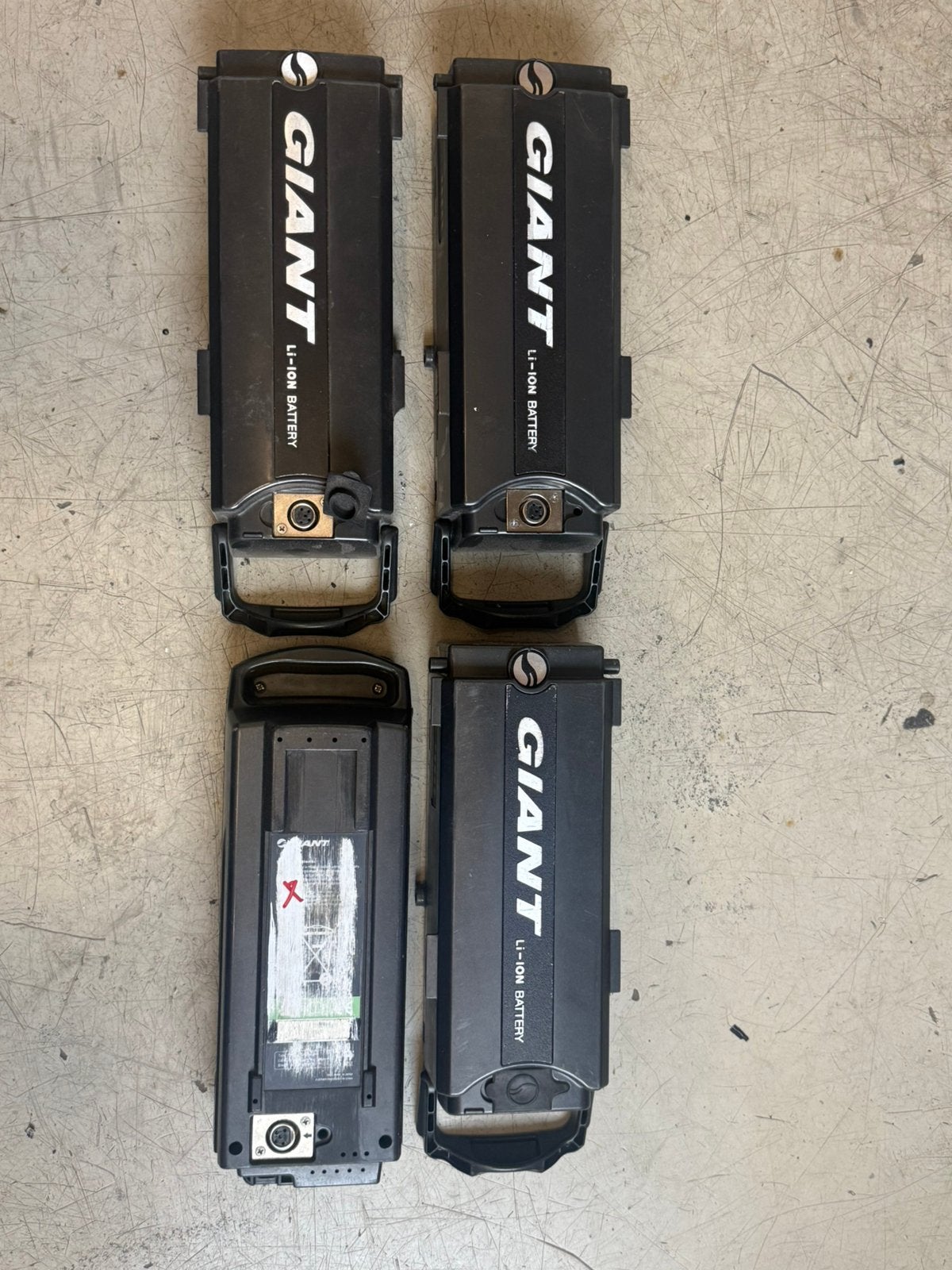 4x Giant twist en prime accu defect, Ophalen, Zo goed als nieuw