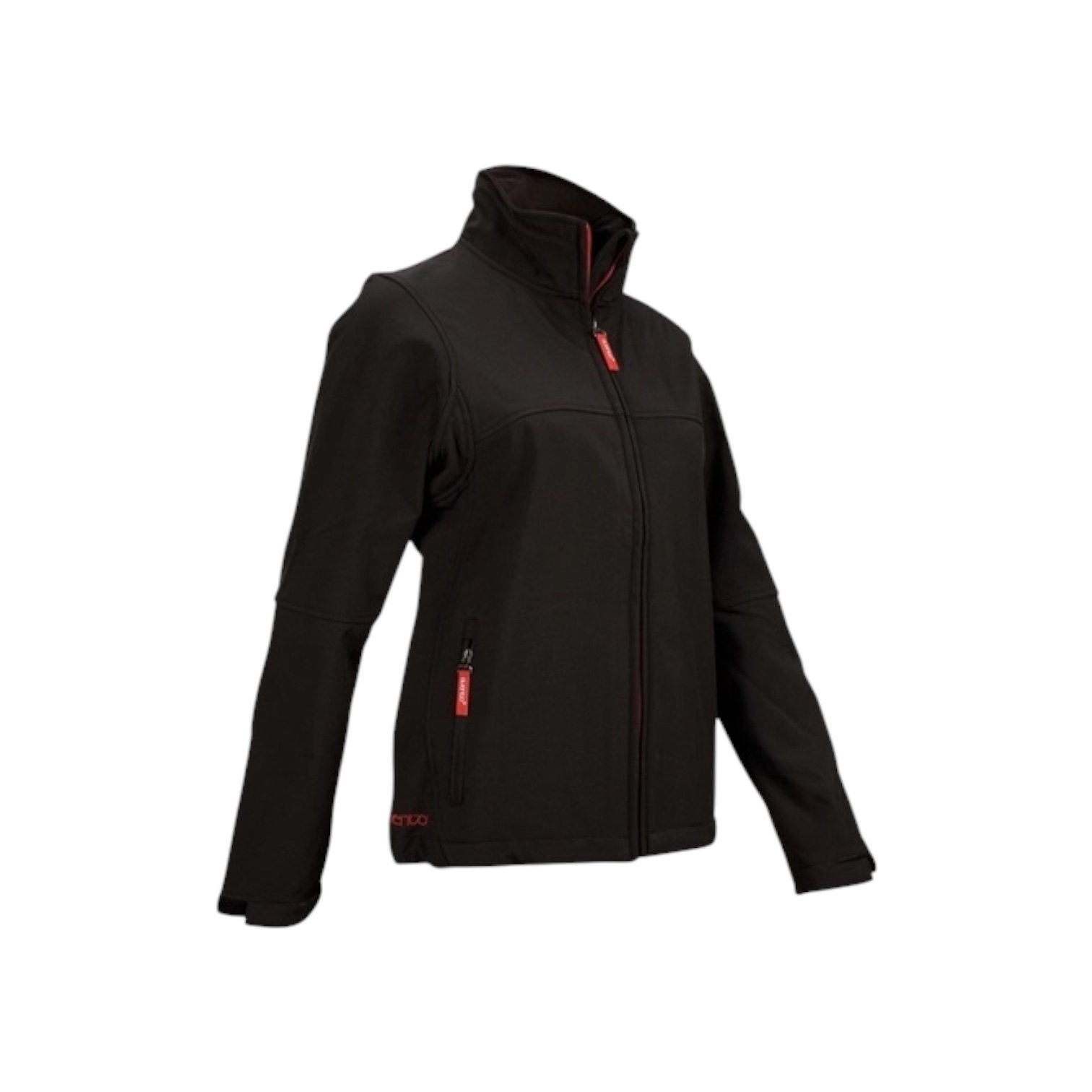 Avento dames softshell jas zwart/rood maat 42, Marktplaats@werkschoenendeal.nl, Avento, Ophalen of Verzenden, Dames