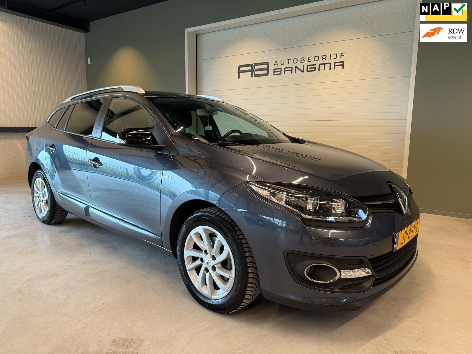 Renault Mégane Estate 1.2 TCe LIMITED-uitv/CLIMA AIRCO/LM-V, Voorwielaandrijving, Stof, Gebruikt, 4 cilinders