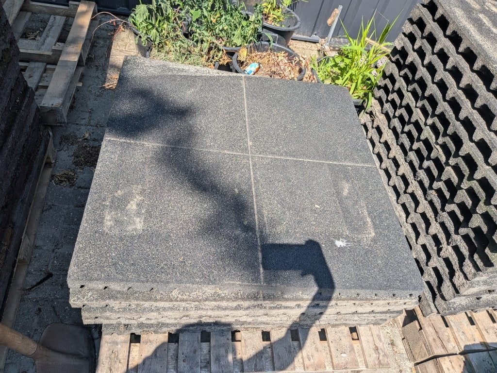 Rubberen tegels 100x100x 6,5 cm, Dieren en Toebehoren, ., ., ., Weidegang