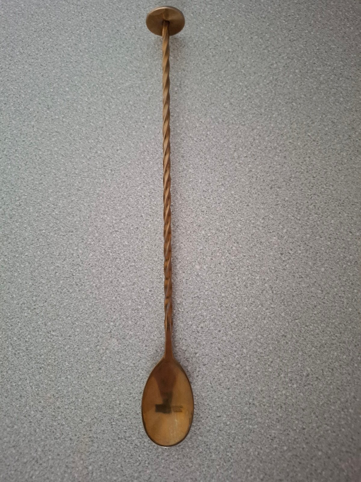 Lange Cocktail Lepel - Barlepel met Gedraaide Steel, Ophalen of Verzenden