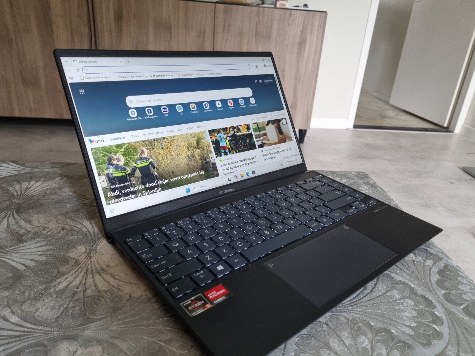 Asus Zenbook 14, 256 GB, Qwerty, 8 GB, AMD Ryzen 5 Pro 5500U