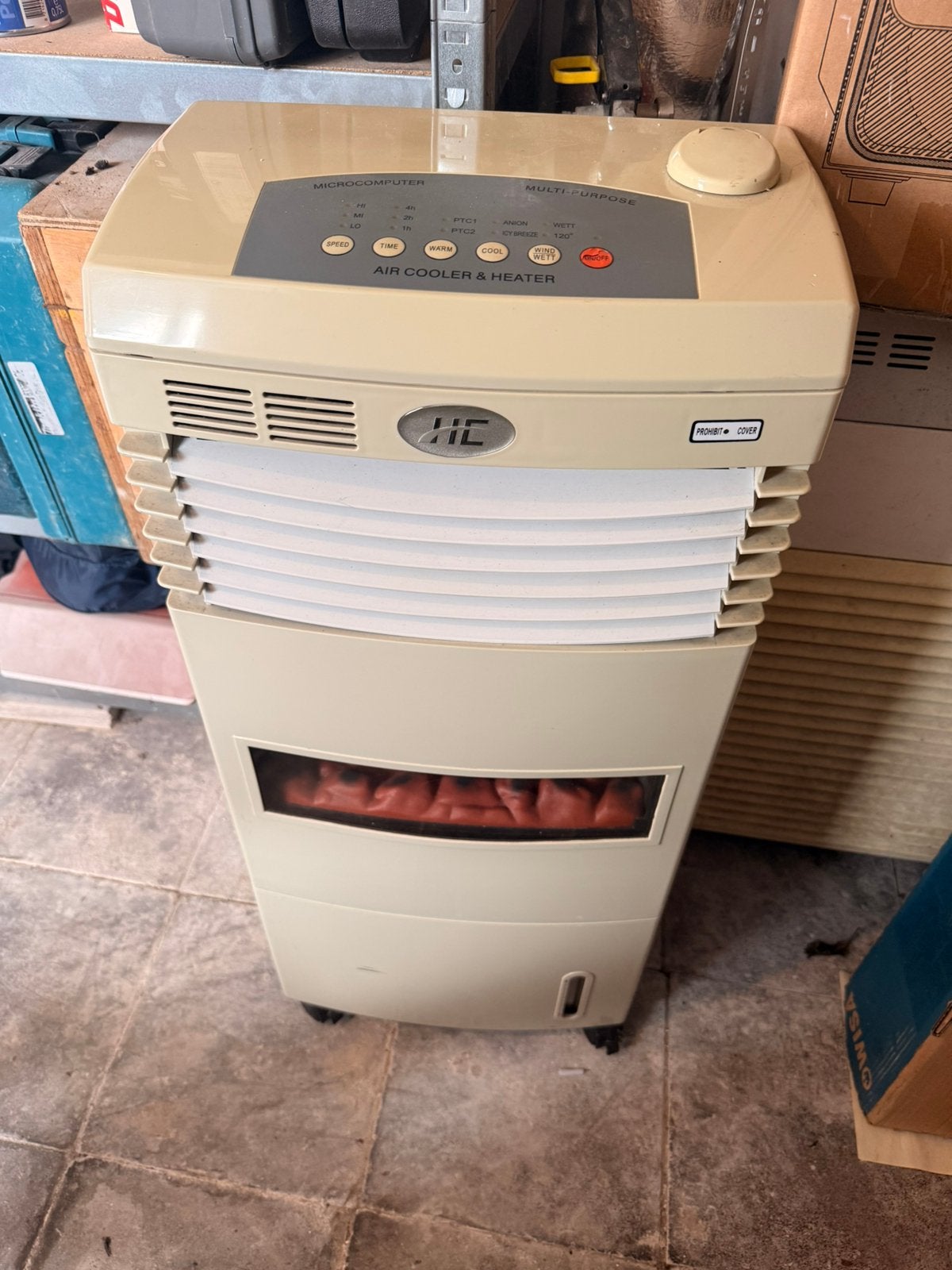 HC Air Cooler & Heater HEKL688 – 2000W, Ophalen, Zo goed als nieuw, Torenventilator