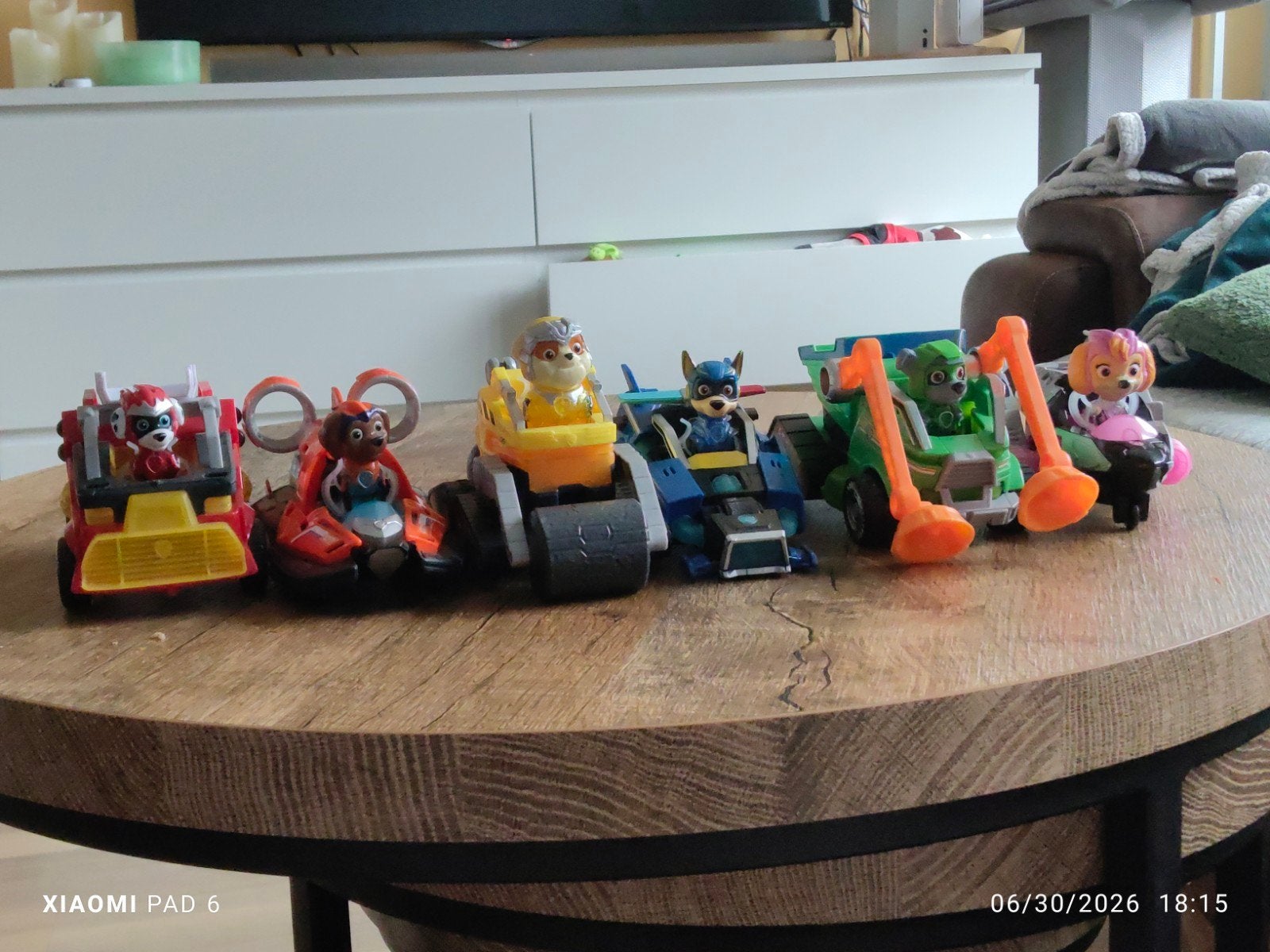 Paw Patrol voertuig met licht en geluid, Ophalen of Verzenden, Zo goed als nieuw