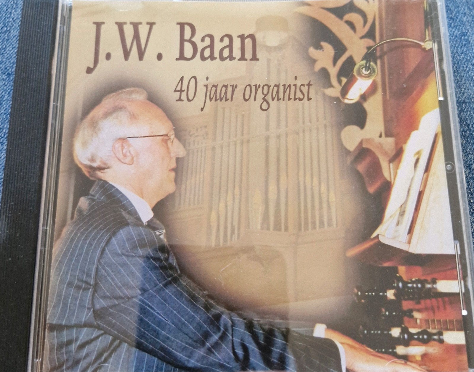 Orgel CD J.W. Baan - 40 jaar organist Chr.Ger.Kerk Zeist, Gebruikt, Orgel, Ophalen of Verzenden, Klassieke kerkmuziek