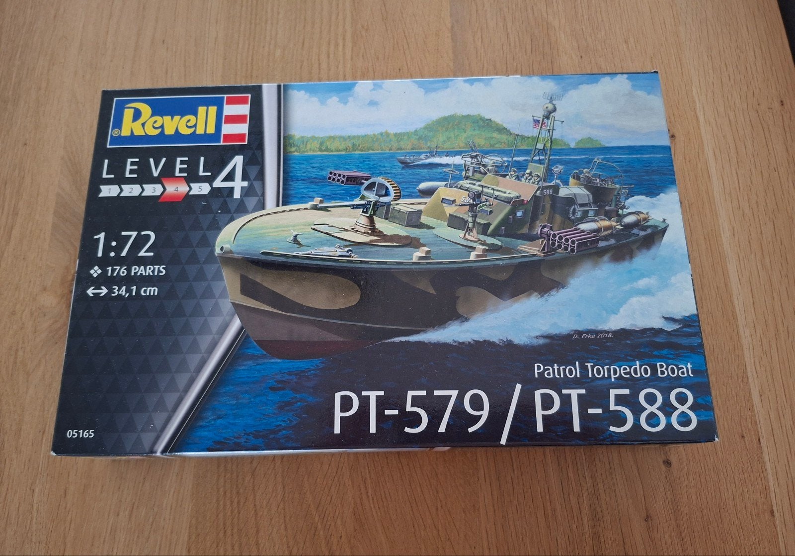 Revell Patrol Torpedo Boat PT-579/PT-588 - Schaal 1:72, Hobby en Vrije tijd, Modelbouw | Boten en Schepen, Ophalen of Verzenden