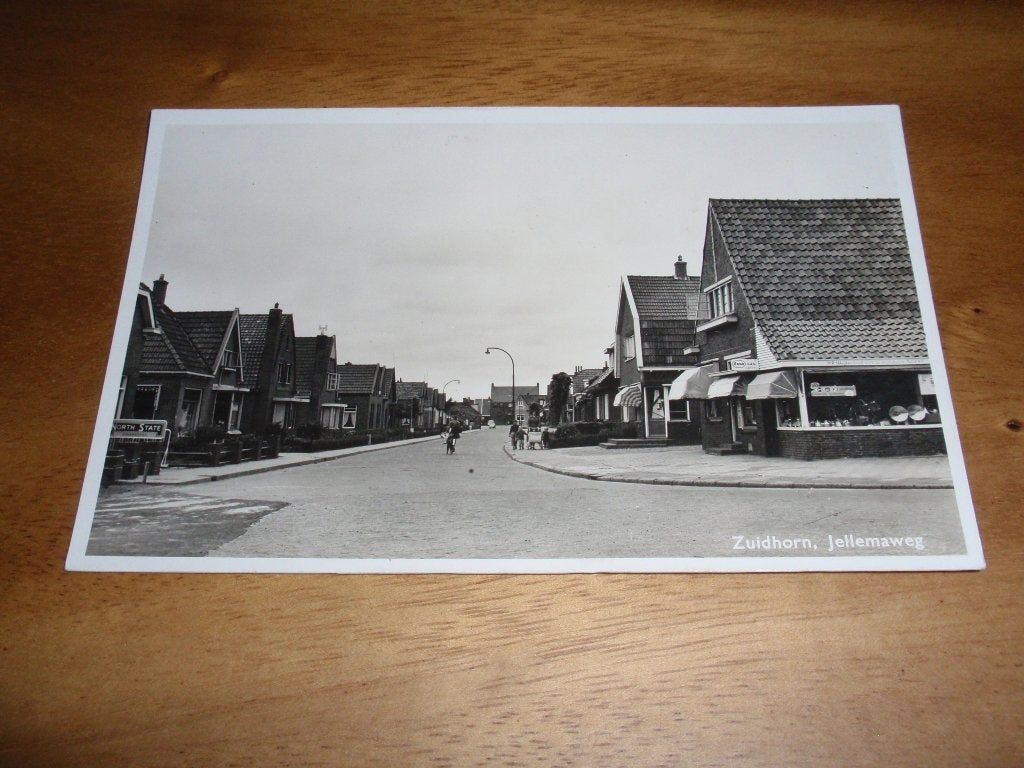 Zuidhorn Jellemaweg, Verzenden, 1940 tot 1960, Gelopen, Groningen