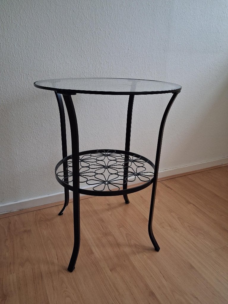 Tafetje, Huis en Inrichting, Ophalen, Minder dan 55 cm, Rond, 60 cm of meer