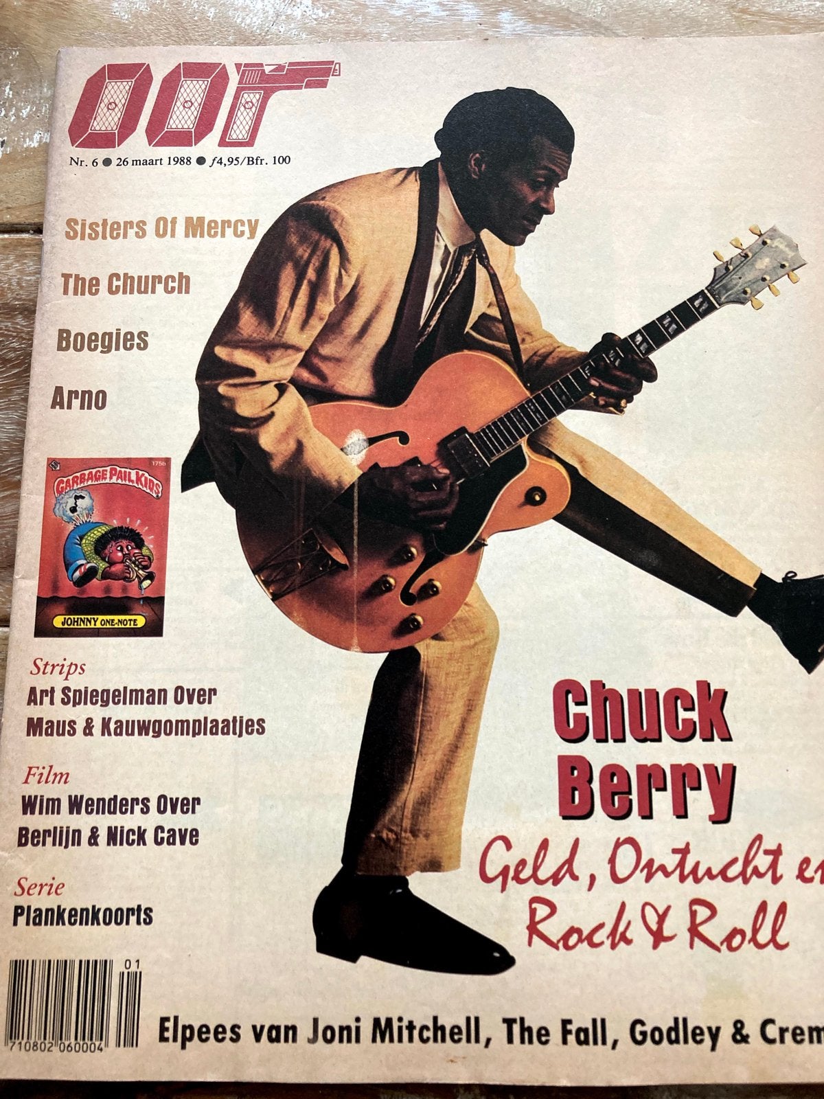 OOR Magazine 1988 CURCH Chuck Berry BOEGIES Sisters Of Mercy, Boeken, Tijdschriften en Kranten, Ophalen of Verzenden, Zo goed als nieuw