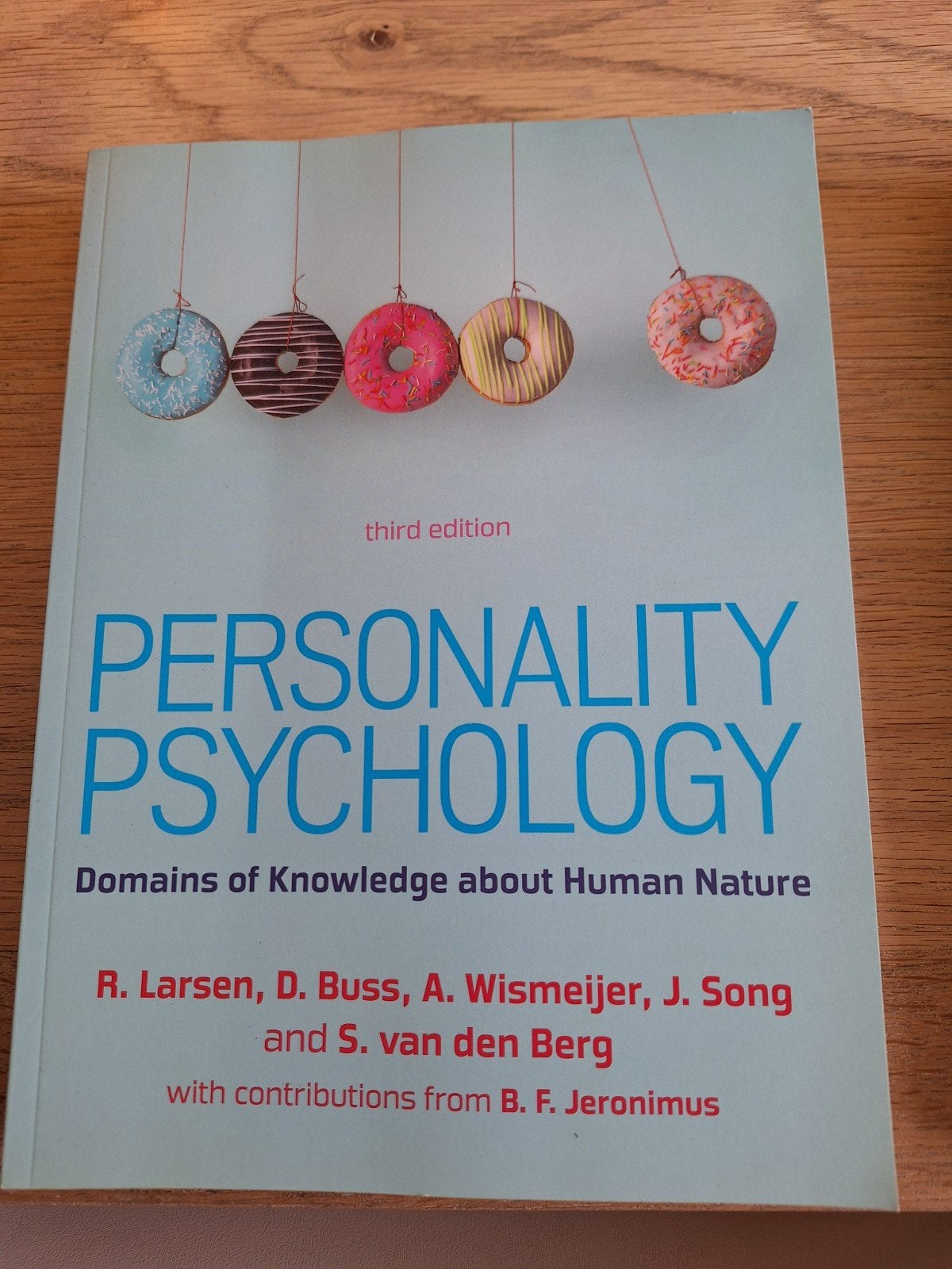 Personality Psychology - Studieboek Toegepaste Psychologie, Zo goed als nieuw, Gamma, R. Larsen, D. Buss, A. Wismeijer, J. Song, S. van den Berg